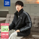 唐獅（TonLion）2023男裝立領棉衣寬松短款棉襖學生棉服 黑色 XXL 