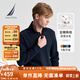諾帝卡（NAUTICA）【商場(chǎng)同款】春夏新款全棉珠地雙面布親膚舒適長(zhǎng)袖POLO男KO4302 藏青4NV XL