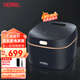 膳魔師（THERMOS） 電飯煲3L多模式觸屏防粘涂層內(nèi)膽家用智能電飯鍋EHA-4136E紫灰色