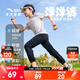 安踏兒童褲子男女大小童裝25年秋季透氣輕薄運動(dòng)長(cháng)褲休閑百搭學(xué)生褲子 【初秋涼感】黑/灰7501-1 165 cm