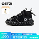 OETZI高幫機能風(fēng)潮鞋情侶款 厚底果凍鞋大頭小丑鞋 商場(chǎng)同款 黑色T23340137 41