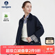 Navigare意大利小帆船25新款中長款風(fēng)衣女巴恩風(fēng)翻領(lǐng)工裝外套2331545505