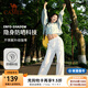 駱駝漫游山本褲2025春夏運動(dòng)休閑長(cháng)褲寬松直筒防曬女 C25BARG057A，橡木灰，女 M