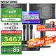 威斯汀（WESTDING）108家庭ktv音響套裝唱歌全套設(shè)備家庭影院家用卡拉ok點(diǎn)歌機(jī)一體機(jī)音箱 【升級(jí)話筒】108旗艦版+393+K82+T8