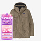 PATAGONIA男士Isthmus Parka 戶外保暖長款防寒棉服外套 巴塔哥尼亞27022 SBDY鳥灰色 M