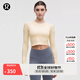lululemon丨Swiftly Tech 女士運動短款長袖 T 恤 2.0 LW3ITMS 奶油黃/奶油黃 XS /4