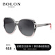 BOLON暴龍眼鏡新款偏光太陽鏡女款時(shí)尚蝶型大框墨鏡BL5028 C11-灰色漸進(jìn)偏光