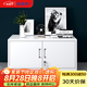 豫基恩文件柜鐵皮柜矮柜儲(chǔ)物柜檔案柜辦公柜憑證柜密碼保密柜小柜子帶鎖 單節(jié)檔案柜 經(jīng)濟(jì)款