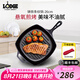 LODGE 【美國進口】廚房好物不易粘鍋鑄鐵鍋無涂層牛排鍋不挑爐灶26cm L8SGP3方形牛排煎鍋 26cm