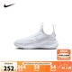 NIKE 耐克童鞋男女童運動鞋F(xiàn)LEX RUNNER 3一腳蹬易穿脫兒童公路跑步鞋