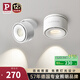 Paulmann P德國柏曼護眼嵌入式射燈折疊洗墻免打孔可調(diào)角度防眩無主燈 【射燈】7W-4000K-46°