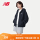NEW BALANCE NB官方女款潮流百搭運動(dòng)休閑連帽衛衣 BK WJ41501 S