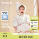 巴拉巴拉嬰兒花版羽絨服女童冬季短款外套保暖2024甜美時(shí)尚萌208424107010