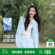 森馬（Semir）UPF50+防曬衣女中長款涼感襯衫2025夏寬松遮肉薄外套109325105001