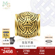 周生生七夕禮物男黃金轉(zhuǎn)運(yùn)珠 charme XL酷黑守護(hù)信念勇氣串珠單顆 生生不息92303C