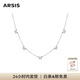 Arsis銀飾幸運符號星悅蝴蝶鎖骨鏈原創(chuàng)設(shè)計項鏈七夕情人節(jié)送女友禮物
