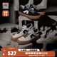 VISION STREET WEAR官方 STICK KNIT復古編織經(jīng)典低幫反毛皮板鞋運動(dòng)滑板鞋男女 「晨曦」米白色 39