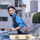 Kipling男女款25秋冬新款輕便簡(jiǎn)約大容量雙肩包|MICAH 云灰色