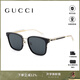 古馳（GUCCI）開學季墨鏡男人幫同款時尚方框眼鏡男款開車太陽鏡送禮GG0563SKN 001
