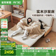 全友家居 實木折疊沙發(fā)床一體兩用新款小戶型客廳家用直排式布藝沙發(fā)