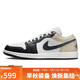 耐克NIKE男子休閑鞋喬丹AJ1 JORDAN 1運動(dòng)鞋 553558-153米黑41