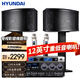 HYUNDAI現(xiàn)代12英寸家庭ktv音響套裝點(diǎn)歌機(jī)一體機(jī)唱歌低音炮全套設(shè)備家庭影院卡拉OK音響 12英寸大功率音響+功放+H500話筒