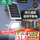 雷士（NVC）太陽能戶外照明燈室外庭院燈路燈投光燈光控遙控402lm+約25m2
