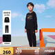 NIKE3BRAND 耐克童裝男女童加絨保暖衛(wèi)衣+長褲2件套兒童套裝