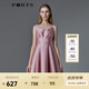 PORTS寶姿女裝春夏新品無袖連衣裙LM8D111JWQ017 藕粉色 M (6)