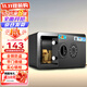 虎牌保險柜家用小型電子密碼保險箱辦公全鋼防盜可嵌入衣柜保密保管柜 京毅系列 20cm 黑色