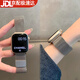 優(yōu)倫詩適用蘋果apple iwatch s11/s10手表表帶s9米蘭尼斯磁吸表帶女款蘋果s8/7/6金屬不銹鋼se腕帶夏季 銀色【米蘭尼斯磁吸丨經典款】 42/44/46/49表盤4~11代/Ult