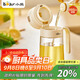 小熊（Bear）油壺 玻璃瓶調料瓶醬油瓶廚房油罐壺660ml自動(dòng)開(kāi)合不掛油CX-JW021