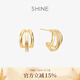 萱子（SHINE）法式字母耳環(huán)耳釘女小眾設(shè)計感復(fù)古港風(fēng)耳環(huán)高級感生日禮物