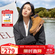 駱駝（CAMEL）大黃靴女都市戶(hù)外四季可穿系帶工裝靴馬丁靴 L23W307016 黃棕 38