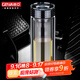 格亞（GEYA）雙層玻璃杯高檔男士茶杯商務(wù)水晶杯泡茶杯耐熱杯子辦公室水杯