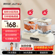 AOTEYOU洗衣杯內衣洗衣機洗襪子內褲專(zhuān)用迷你洗衣機雙桶小型宿舍二合一便攜式清洗機雙杯洗襪子神器一體機 升級款【銀離子丨雙杯獨立清洗丨升級無(wú)刷電機】 【明星冠軍代言】