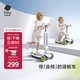 babycare兒童滑板車(chē)1-3-8歲滑滑車(chē)二合一可坐滑行車(chē)可折疊踏板車(chē) 辛德白
