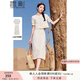 香影波西米亞風(fēng)鏤空套裝裙子女2025夏季新款米色流蘇半身裙兩件套 米色 均碼 S