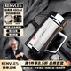 KENVLES英國品牌高檔銀杯子純銀保溫杯999足銀內膽銀水杯茶水分離泡茶杯 【999足銀】高級銀480ml