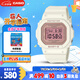 卡西歐（CASIO）手表女BABY-G方塊小表盤(pán)運動(dòng)學(xué)生女表送女友七夕禮物BGD-565SC-4