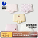 迷你巴拉【5條裝】女童寶寶內(nèi)褲柔軟不易變形不夾pp四角褲衩2025新品