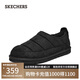 斯凱奇（Skechers）男靴秋冬加絨保暖雪地靴一腳蹬軟底舒適棉鞋休閑鞋205179