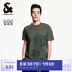 杰克·瓊斯（JACK&JONES） 春季花紋印花純棉舒適休閑日常百搭常規(guī)短袖T恤男裝225101116