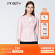 PORTS寶姿  新品商場(chǎng)同款女裝簡(jiǎn)約蝴蝶結全開(kāi)襟夾克外套SN8J013HFQ064 白色 S (4)