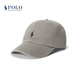 Polo Ralph Lauren 拉夫勞倫 男女同款 經(jīng)典款棉質(zhì)棒球帽RL51386 020-灰色 ONE