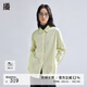 播純棉條紋襯衫女商場(chǎng)同款2024新款時(shí)髦寬松設(shè)計(jì)感襯衣BDR1CD0211 L22芰何綠條 芰何綠條 M