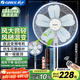 格力（GREE）【花精靈風(fēng)扇】直流變頻電風(fēng)扇落地扇家用風(fēng)隨溫變臺(tái)地兩用一級(jí)能效遙控電扇低噪 FDZ-35X69Bg5