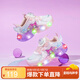 HELLOKITTY童鞋女童學(xué)步鞋炫彩亮燈鞋卡通庫洛米發(fā)光鞋時(shí)尚運(yùn)動(dòng)鞋6703粉色30