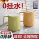 JCZS德國2025新款漱口杯刷牙防霉食品級男女成人不留水垢高顏值新家用 一家三口 輕奢尊品杯【檸檬黃+清新綠+象牙白】
