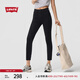 Levi's【商場(chǎng)同款】李維斯女士復古721高腰黑色牛仔褲 黑色 24/26